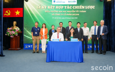 Secoin & Trường Đại học Nguyễn Tất Thành ký kết hợp tác chiến lược, thúc đẩy phát triển bền vững
